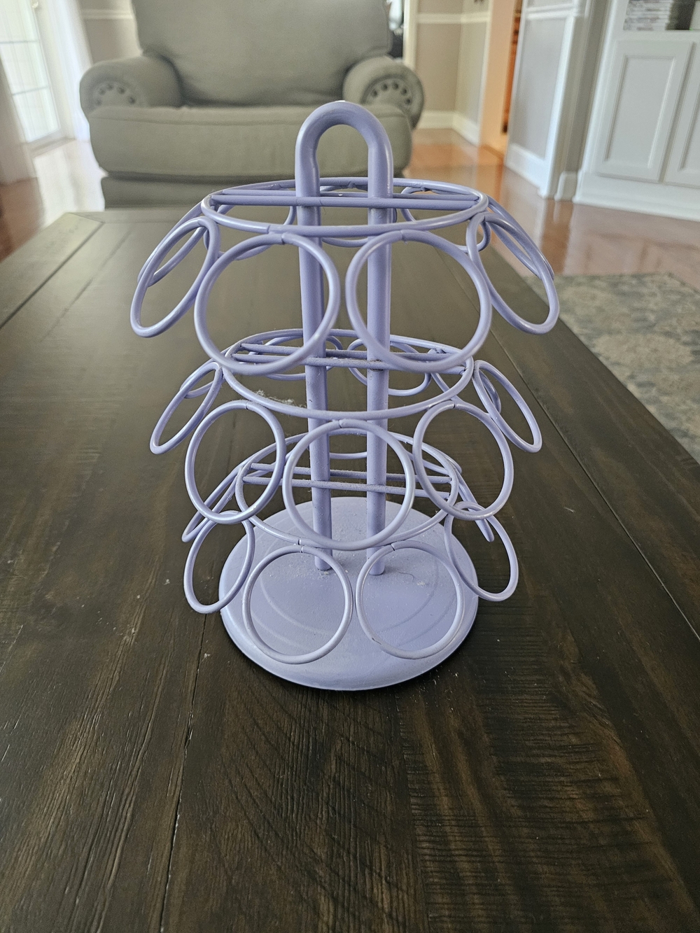Lilac Metal Coffee Pod Carousel Holder - Single Brand